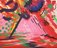 Peter Alexander Abstract Lithograph with Hand Painting - Sold for $1,187 on 04-23-2022 (Lot 223).jpg